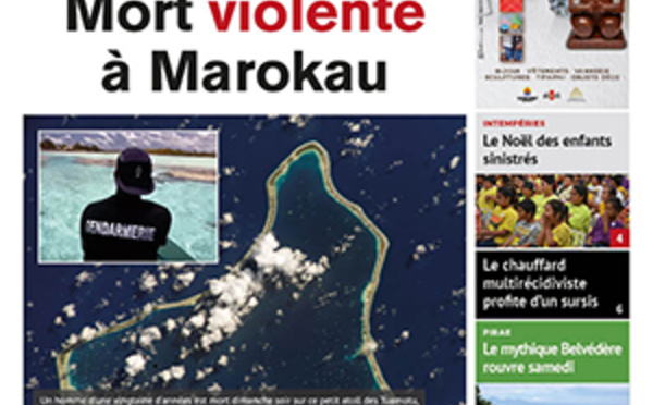 TAHITI INFOS N°564 du 22 décembre 2015