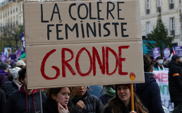 Droits des femmes: un 8 mars pour défendre l'égalité face à l'offensive des "discours masculinistes"