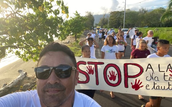 Toahotu dit “stop” à la violence