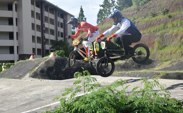La coupe de Polynésie de BMX bat son plein