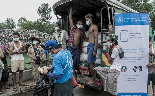 En Birmanie, faute de financement, le PAM supprime son aide à plus d'un million de personnes