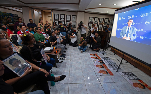 L'ex-président philippin Duterte comparaît devant la CPI, mais en visioconférence
