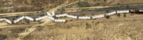 Australie: Fuite d'acide probable après le déraillement d'un train