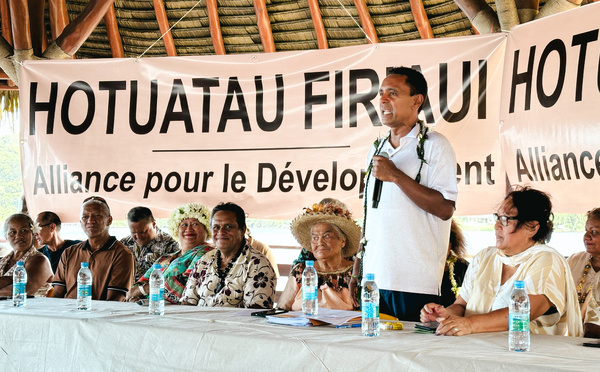 Tearii Alpha prend son envol politique et lance son parti