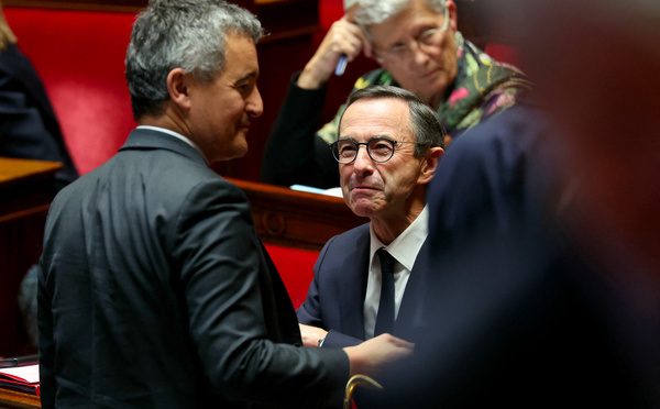 Lutte contre le narcotrafic: Retailleau et Darmanin défendent un texte "vital" devant les députés