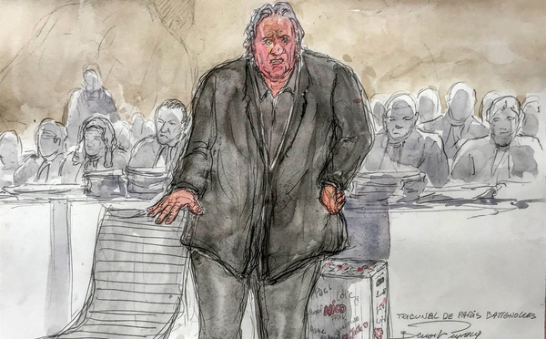 Au procès Depardieu, le soutien de Fanny Ardant et des témoignages accablants