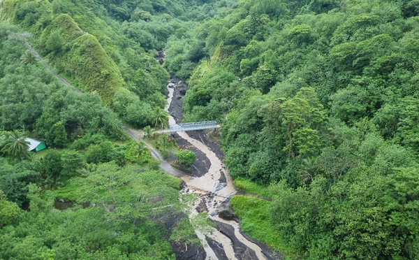 Fermeture temporaire de la piste traversière entre le lac Vaihiria et le tunnel du 31/03 au 02 avril 2025