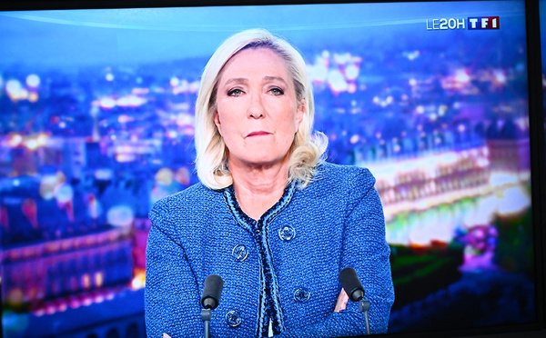 Jugement Le Pen: le RN riposte en attaquant violemment les juges et "le système"