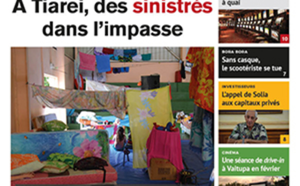 TAHITI INFOS N°573 du 8 janvier 2016