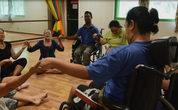 "Tapa, du mythe à la danse" : un spectacle pour dépasser leur handicap