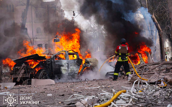 Ukraine : la frappe meurtrière à Soumy dimanche visait une réunion militaire, selon Moscou