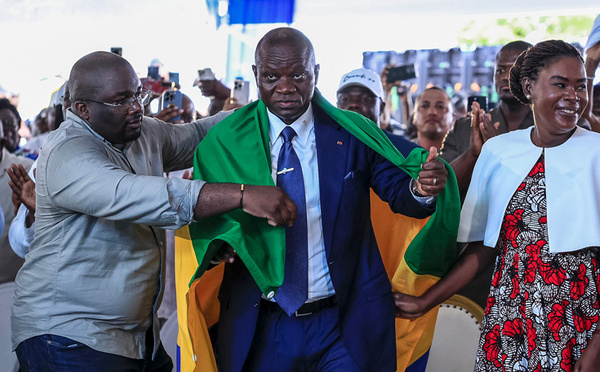 Oligui Nguema élu président du Gabon avec plus de 90% des voix