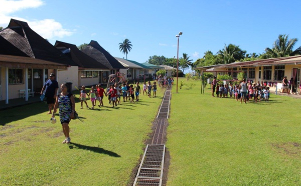 Teva i Uta : Exercice tsunami hier à l'école Muturea