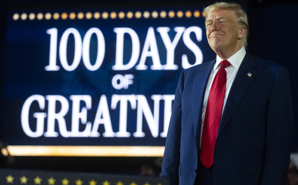 Trump met sur le dos de Biden le recul du PIB américain au premier trimestre