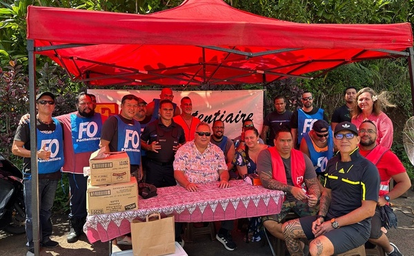 FO Justice a fait le point avec les agents pénitentiaires de Nuutania