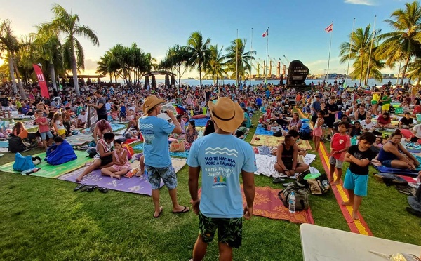 50e projection éco-citoyenne au parc Paofai le 7 juin