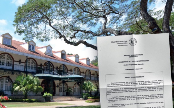  La situation financière du Pays "maîtrisée mais préoccupante" selon la Chambre territoriale des comptes