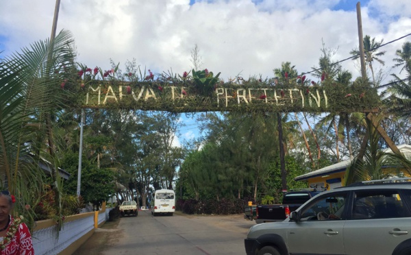 Le président Fritch en tournée aux Australes