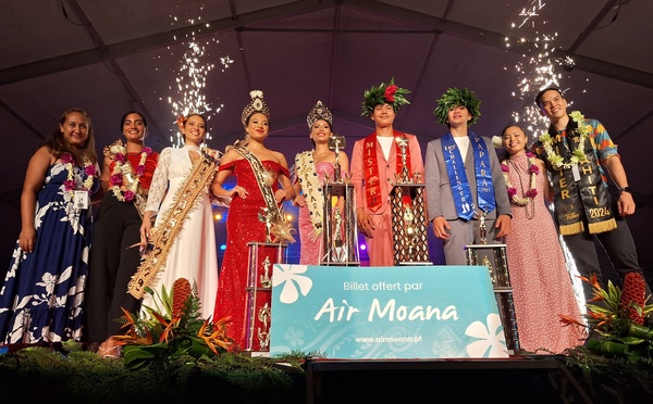 ​Teumere Shan et Roane Atu élus Miss et Mister Papara