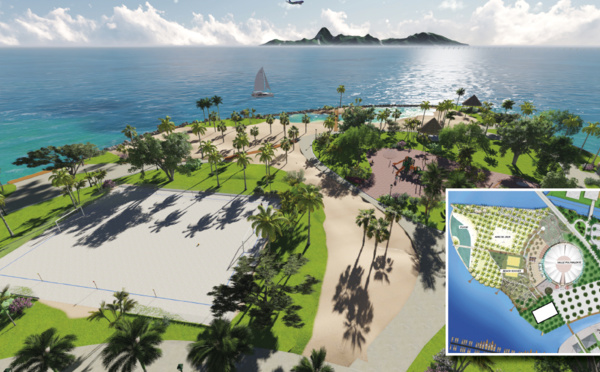 Un "Zénith" de 3000 places et un jardin public à Vaitupa