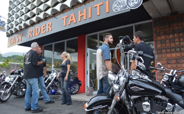 Inauguration de la première concession Harley-Davidson de Polynésie