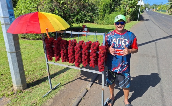 Les ramboutans, l’or rouge de Papeari