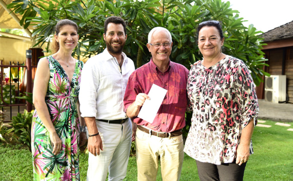 Un million de Fcfp remis à la Saga