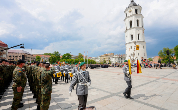 En Lituanie, l'armée allemande se déploie face à la menace russe