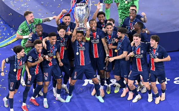 Ligue des champions: le PSG sacré pour la première fois de son histoire