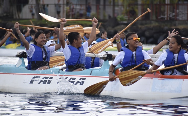 ​280 élèves-rameurs en compétition à Vairao