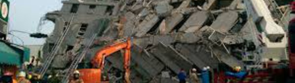 Séisme à Taïwan: 3 morts dans l'effondrement d'un immeuble