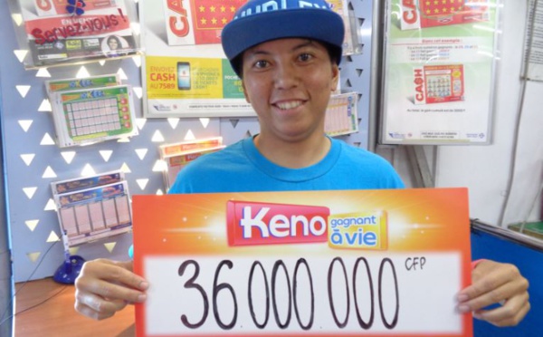 Une gagnante polynésienne empoche 36 Millions avec un 7/7 au Keno !