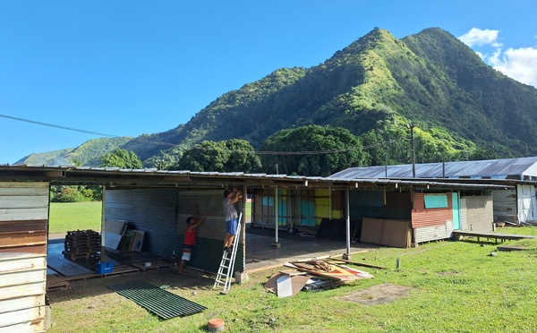 Des animations sans les manèges à Papara