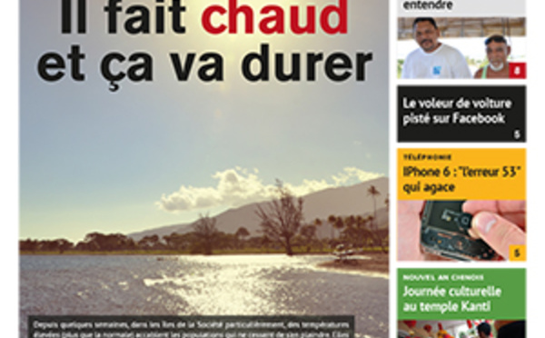 TAHITI INFOS N°598 du 12 février 2016