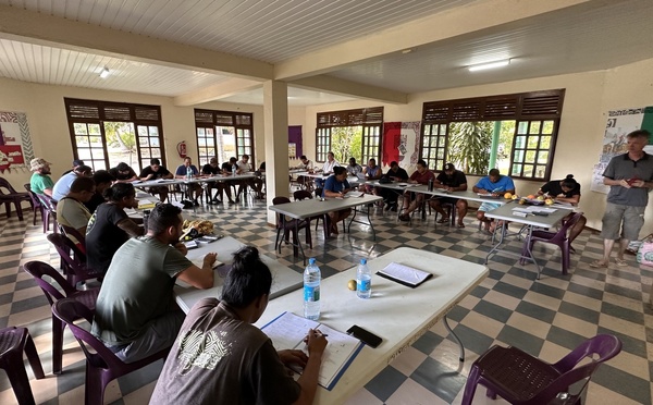 ​Ua Pou : près de 40 participants à une session inédite du permis côtier