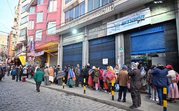 Dans un pays en crise, le président bolivien craint le défaut de paiement