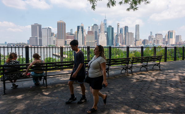 Les Etats-Unis frappés par leur première vague de chaleur "extrême" de l'année