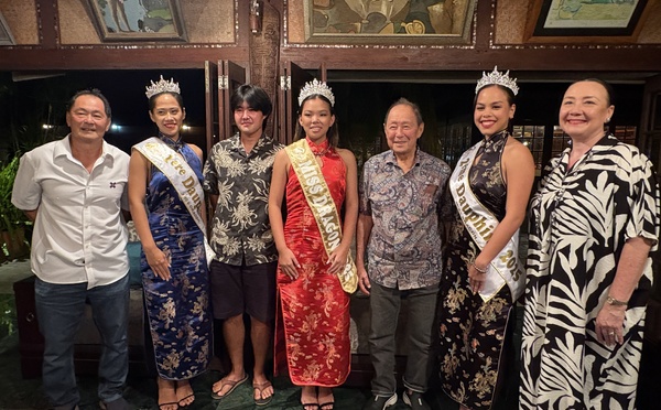 ​Les Miss Dragon invitées chez Robert Wan