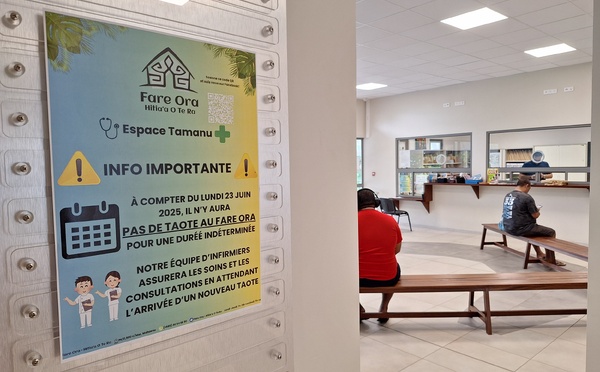 ​Plus de médecin au Fare Ora de Mahaena