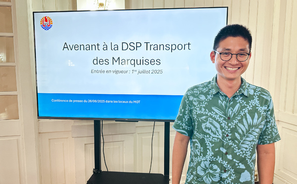 Vers une meilleure desserte des Marquises nord