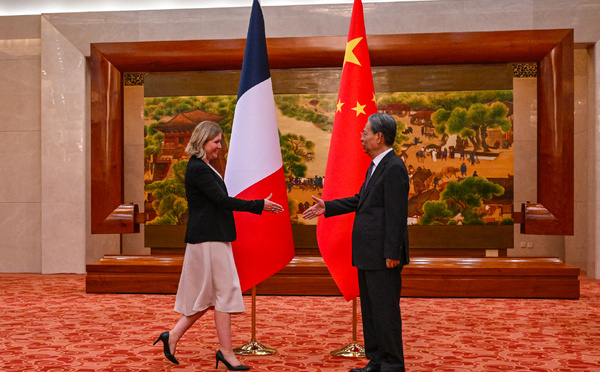 A Pékin, Yaël Braun-Pivet défend une coopération "essentielle" entre la Chine, la France et l'Europe
