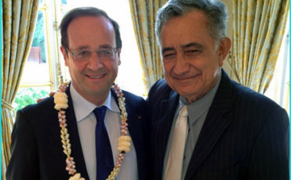 François Hollande rencontrera Oscar Temaru et annoncera un nouveau dispositif pour les victimes du nucléaire