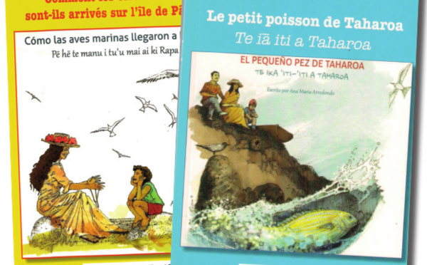 Deux légendes de Rapa nui traduites pour les enfants