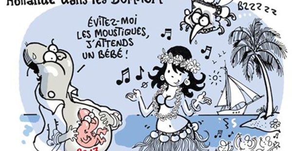 La visite de François Hollande sous le crayon de Plantu