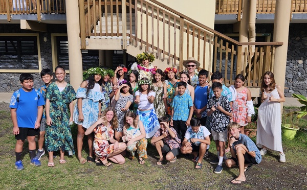 ​Temanava Domingo au collège de Arue