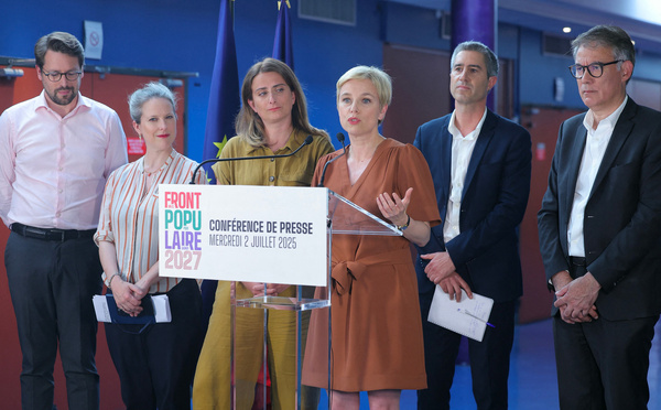 La gauche unitaire fait "le serment" d'une candidature commune pour 2027