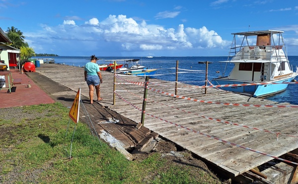 ​Vairao : le quai en bois bientôt rénové  