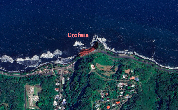 Les travaux de sécurisation du talus de la RT2 à Mahina ont commencé