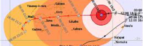 Fidji: vols annulés avant l'arrivée d'un puissant cyclone