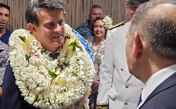 ​Manuel Valls place le respect comme cadre de sa visite